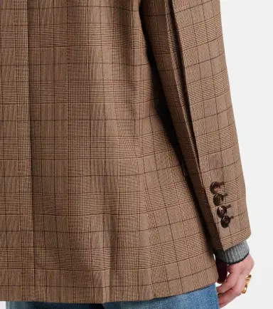 Chloé Chloé Checked wool blazer | Thumbnail 7