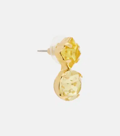 Jennifer Behr Gaven embellished gold-plated earrings | Thumbnail 2 Jennifer Behr Gaven embellished gold-plated earrings | Thumbnail 2