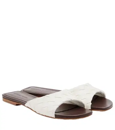 Bottega Veneta Livia leather mules | Thumbnail 1 Bottega Veneta Livia leather mules | Thumbnail 1