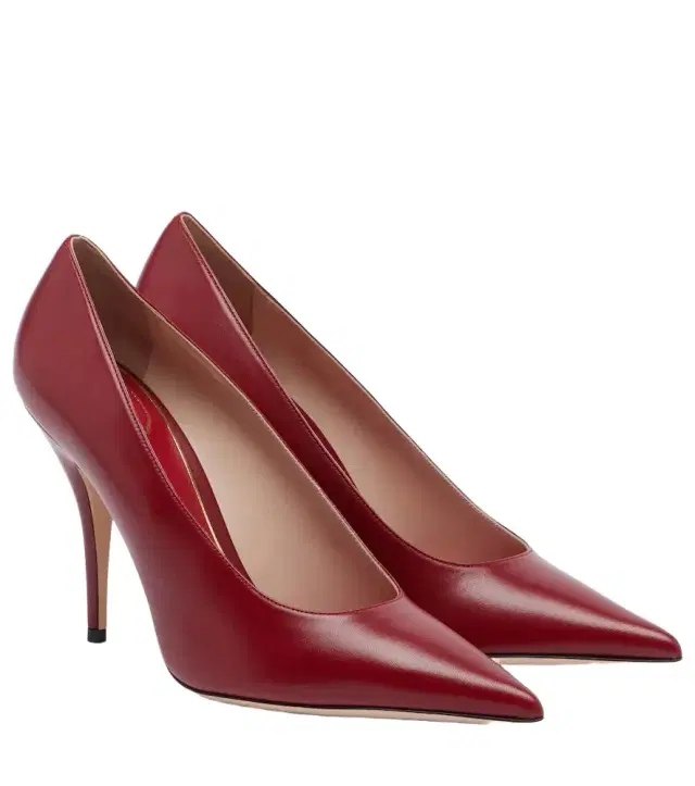 Cuttie leather pumps