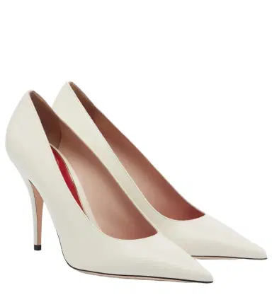 Valentino Garavani Cuttie leather pumps | Thumbnail 1