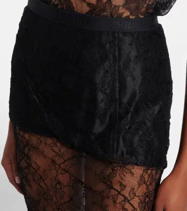 Valentino Floral sheer lace midi skirt | Thumbnail 6 Valentino Floral sheer lace midi skirt | Thumbnail 6