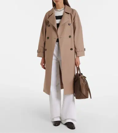 Max Mara Cotton-blend trench coat | Thumbnail 4