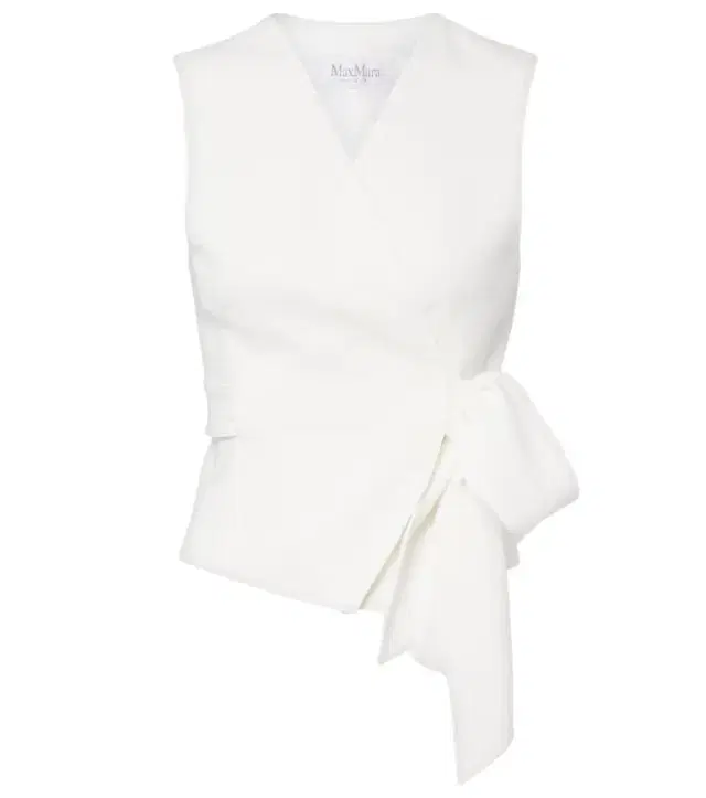 Max Mara Draped cady vest