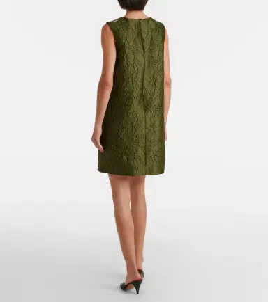'S Max Mara Embellished floral jacquard minidress | Thumbnail 5