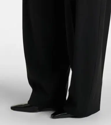 Sportmax Virgin wool pleated balloon pants | Thumbnail 2