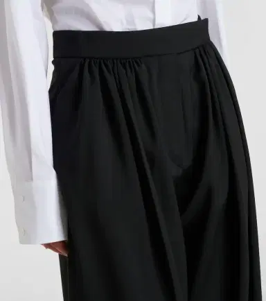 Sportmax Virgin wool pleated balloon pants | Thumbnail 3