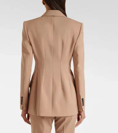 Sportmax Double-breasted virgin wool blazer | Thumbnail 6 Sportmax Double-breasted virgin wool blazer | Thumbnail 6