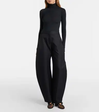 Alaïa Alaïa Fishnet leather-trimmed Mary Jane pumps | Thumbnail 5 Alaïa Alaïa Fishnet leather-trimmed Mary Jane pumps | Thumbnail 5