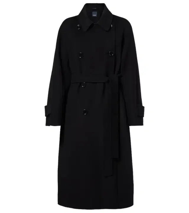 'S Max Mara Double-breasted virgin wool coat