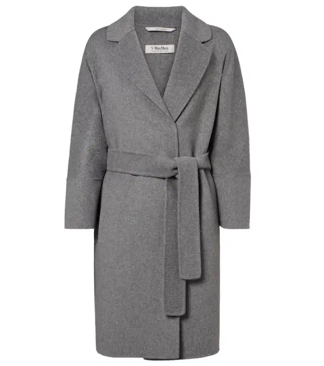 'S Max Mara Virgin wool wrap coat