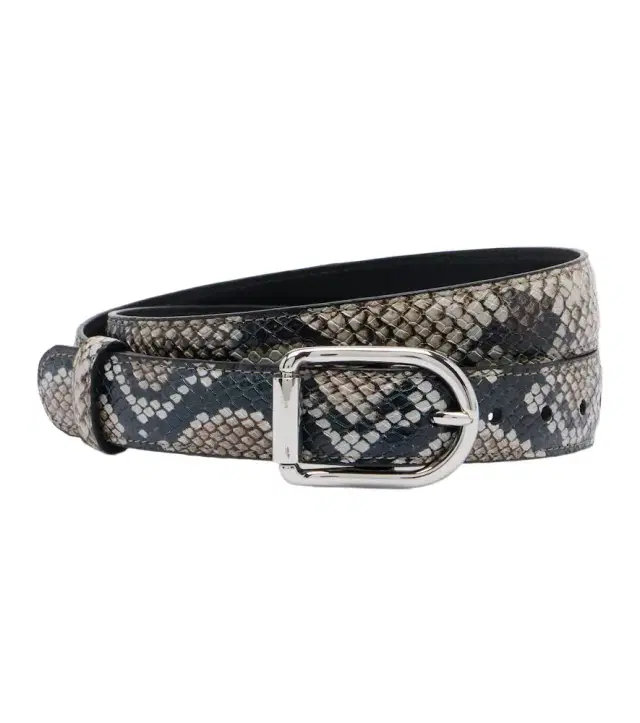 Altuzarra Snake-effect leather belt