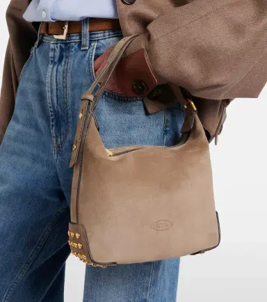 Tod's Sacca Mini suede shoulder bag | Thumbnail 5