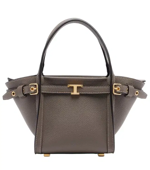 Tim Small leather top-handle bag