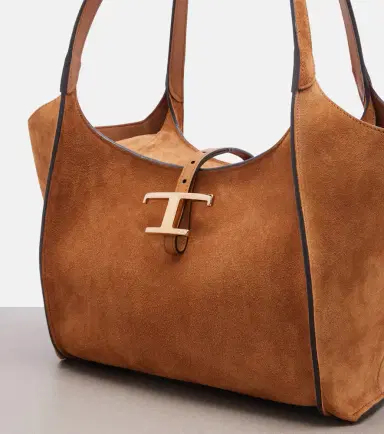 Tod's T Timeless Small suede tote bag | Thumbnail 3