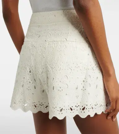 Frame Paisley Eyelet cotton shorts | Thumbnail 2 Frame Paisley Eyelet cotton shorts | Thumbnail 2
