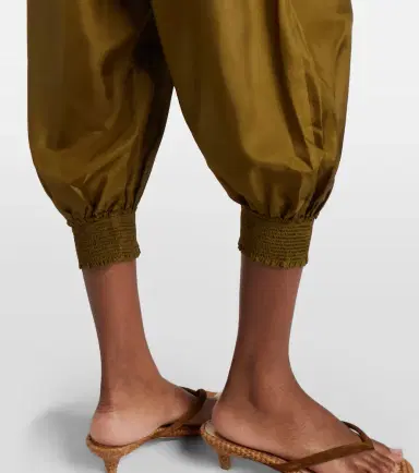 Zimmermann Mahon cropped silk balloon pants | Thumbnail 6