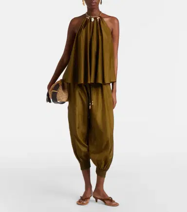 Zimmermann Mahon embellished silk top | Thumbnail 2 Zimmermann Mahon embellished silk top | Thumbnail 2