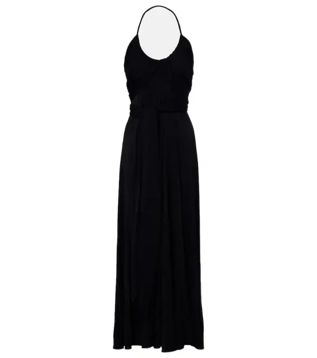 Alaïa Draped jersey maxi dress