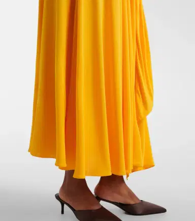 Alaïa Alaïa Draped halterneck jersey maxi dress | Thumbnail 4