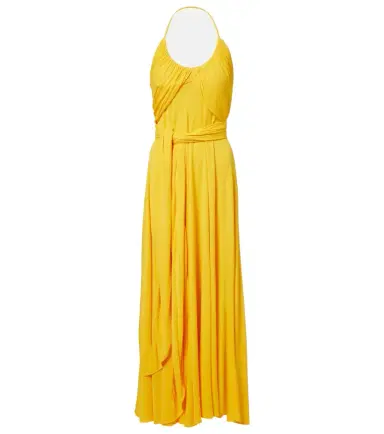 Alaïa Alaïa Draped halterneck jersey maxi dress | Thumbnail 1