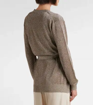 Missoni Knitted lamé wrap cardigan | Thumbnail 2