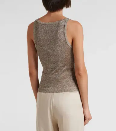 Missoni Knitted lamé tank top | Thumbnail 4