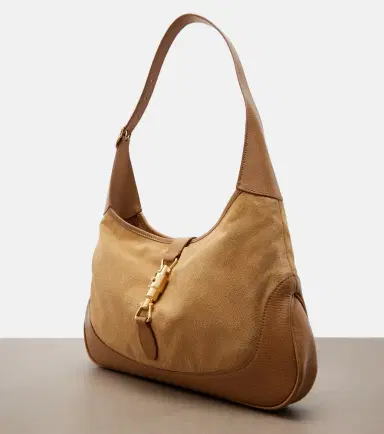 Gucci Jackie 1961 Medium suede shoulder bag | Thumbnail 2