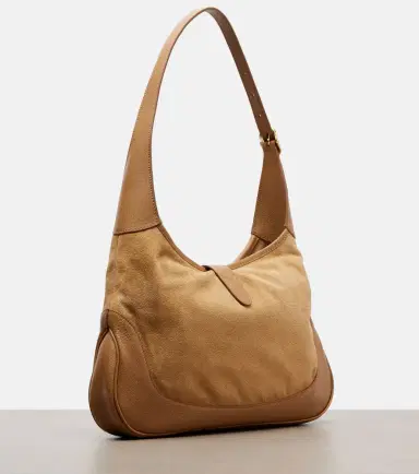 Gucci Jackie 1961 Medium suede shoulder bag | Thumbnail 3