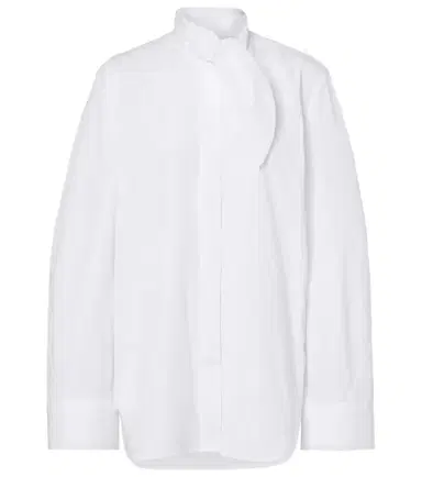 Givenchy Tie-neck cotton shirt | Thumbnail 1 Givenchy Tie-neck cotton shirt | Thumbnail 1