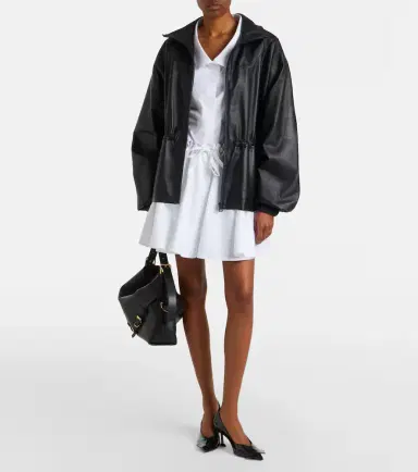 Givenchy Pleated cotton poplin miniskirt | Thumbnail 4