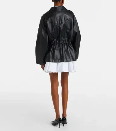 Givenchy Pleated cotton poplin miniskirt | Thumbnail 5