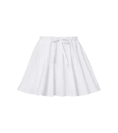 Givenchy Pleated cotton poplin miniskirt | Thumbnail 1