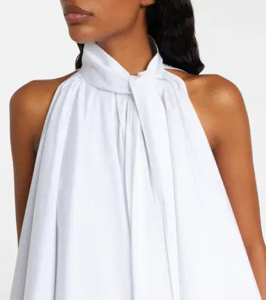 Givenchy Pleated cotton poplin minidress | Thumbnail 4