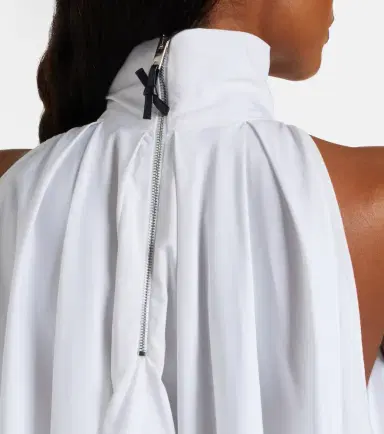 Givenchy Pleated cotton poplin minidress | Thumbnail 6