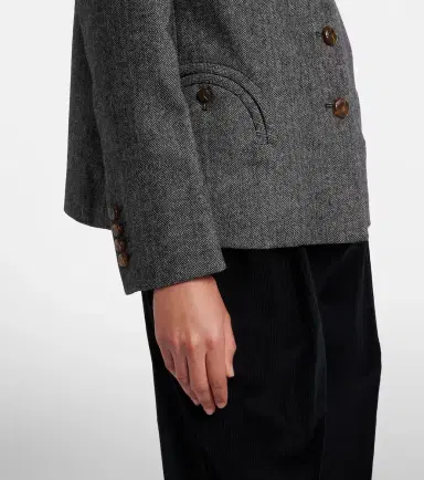 Blazé Milano Blazé Milano Shelley wool-blend tweed blazer | Thumbnail 3 Blazé Milano Blazé Milano Shelley wool-blend tweed blazer | Thumbnail 3