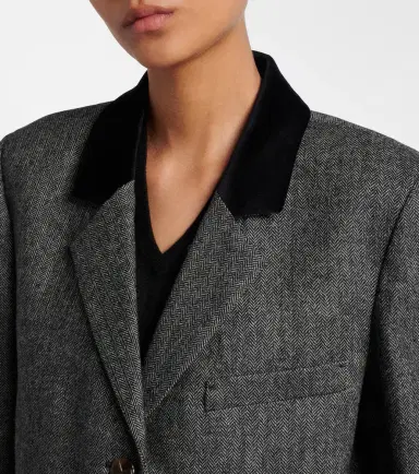 Blazé Milano Blazé Milano Shelley wool-blend tweed blazer | Thumbnail 6 Blazé Milano Blazé Milano Shelley wool-blend tweed blazer | Thumbnail 6