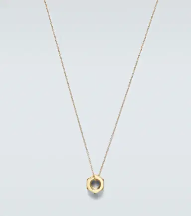 Ileana Makri Nut 18kt gold pendant necklace | Thumbnail 3