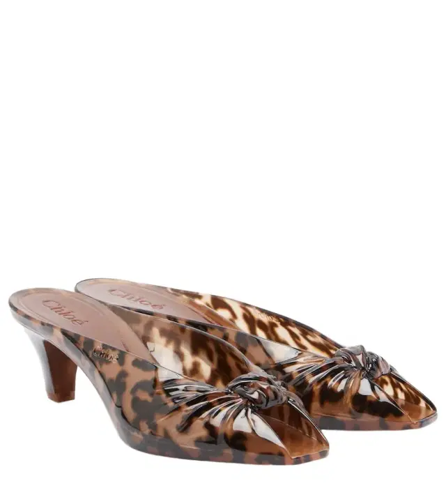Chloe Chloé Chloé Jelly TPU mules