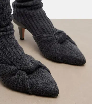 Chloe Chloé Ribbed-knit sock boots | Thumbnail 2