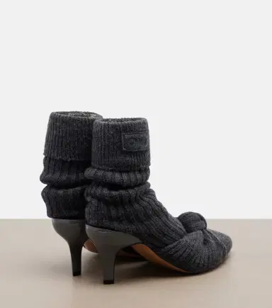 Chloe Chloé Ribbed-knit sock boots | Thumbnail 3