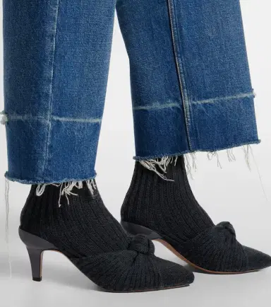 Chloe Chloé Ribbed-knit sock boots | Thumbnail 5