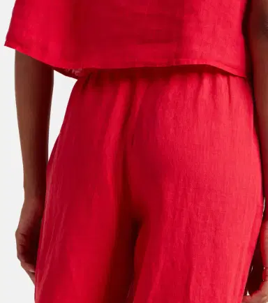 Velvet Lola linen wide-leg pants | Thumbnail 3