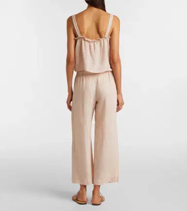 Velvet Lola linen wide-leg pants | Thumbnail 5