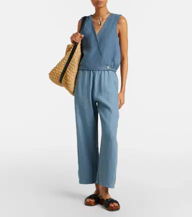 Velvet Ollie linen top | Thumbnail 3 Velvet Ollie linen top | Thumbnail 3