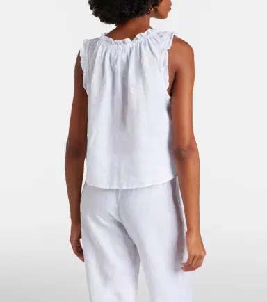 Velvet Tana linen top | Thumbnail 5