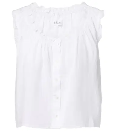 Velvet Tana linen top | Thumbnail 1