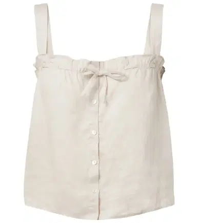 Velvet Izzie linen top | Thumbnail 1