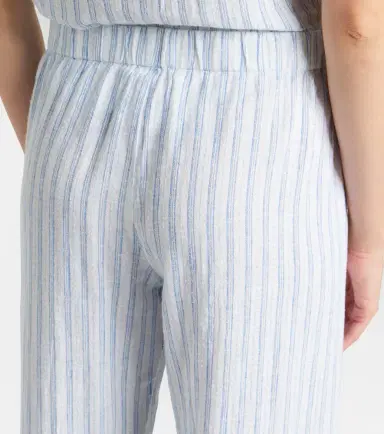 Velvet Evony cotton and linen wide-leg pants | Thumbnail 5