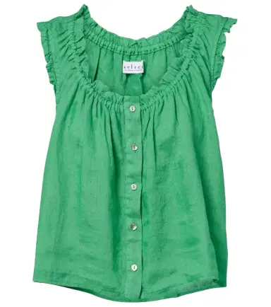 Velvet Tana linen top | Thumbnail 1 Velvet Tana linen top | Thumbnail 1